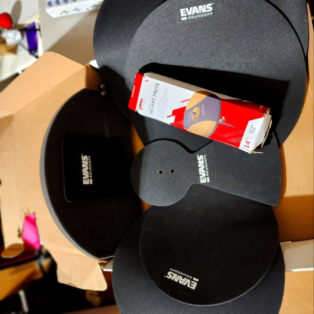 Evans drum kit SoundOff Box Set, Standard size